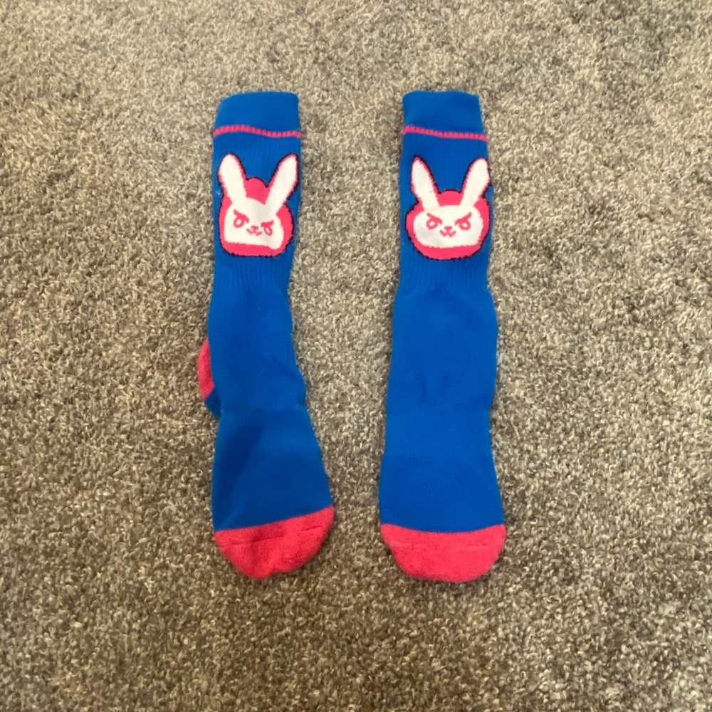 Overwatch D.VA Knee-High Socks